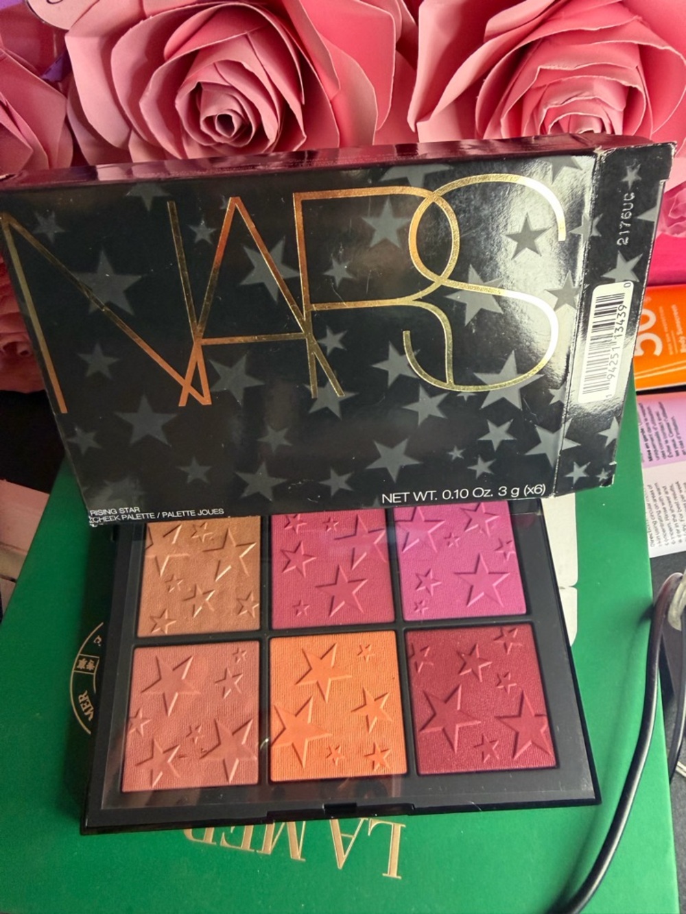 NARS 6-Color Blush Palette — Pink, Coral & Peach Tones